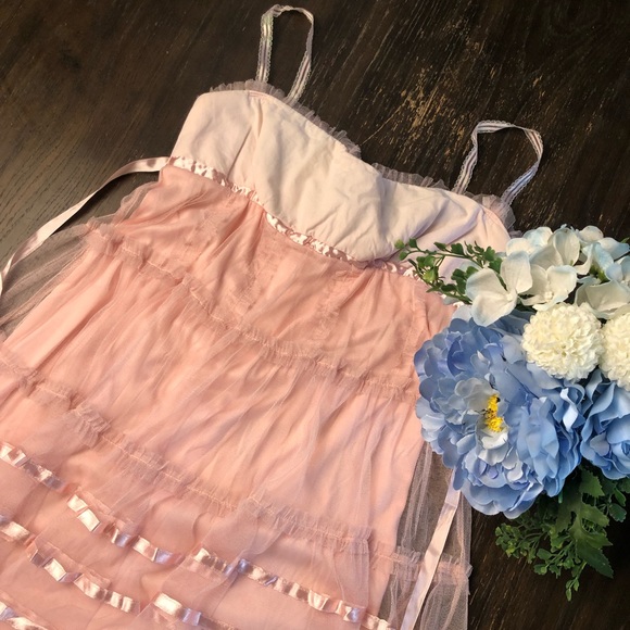 Laced Flow Mini Dress - Picture 2 of 6